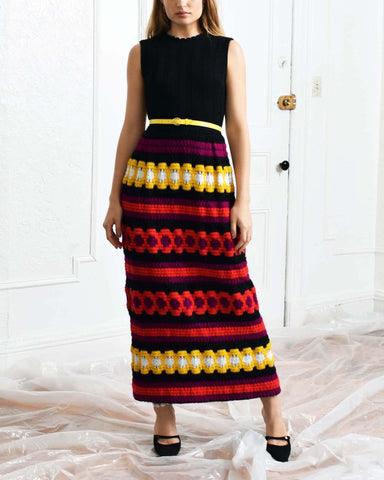 Vintage Caged Sheath Dress