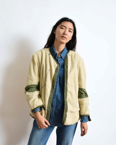 Vintage Army Green Chore Jacket