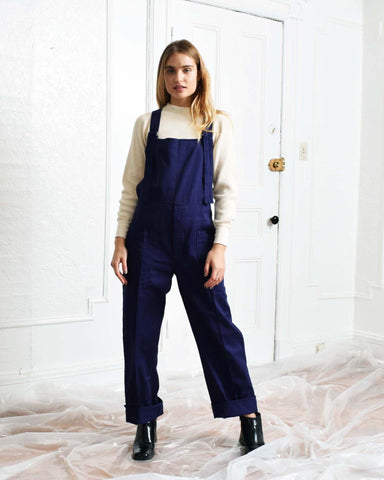 Vintage Navy Bib Overalls