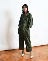 Vintage Army Green Flight Suit