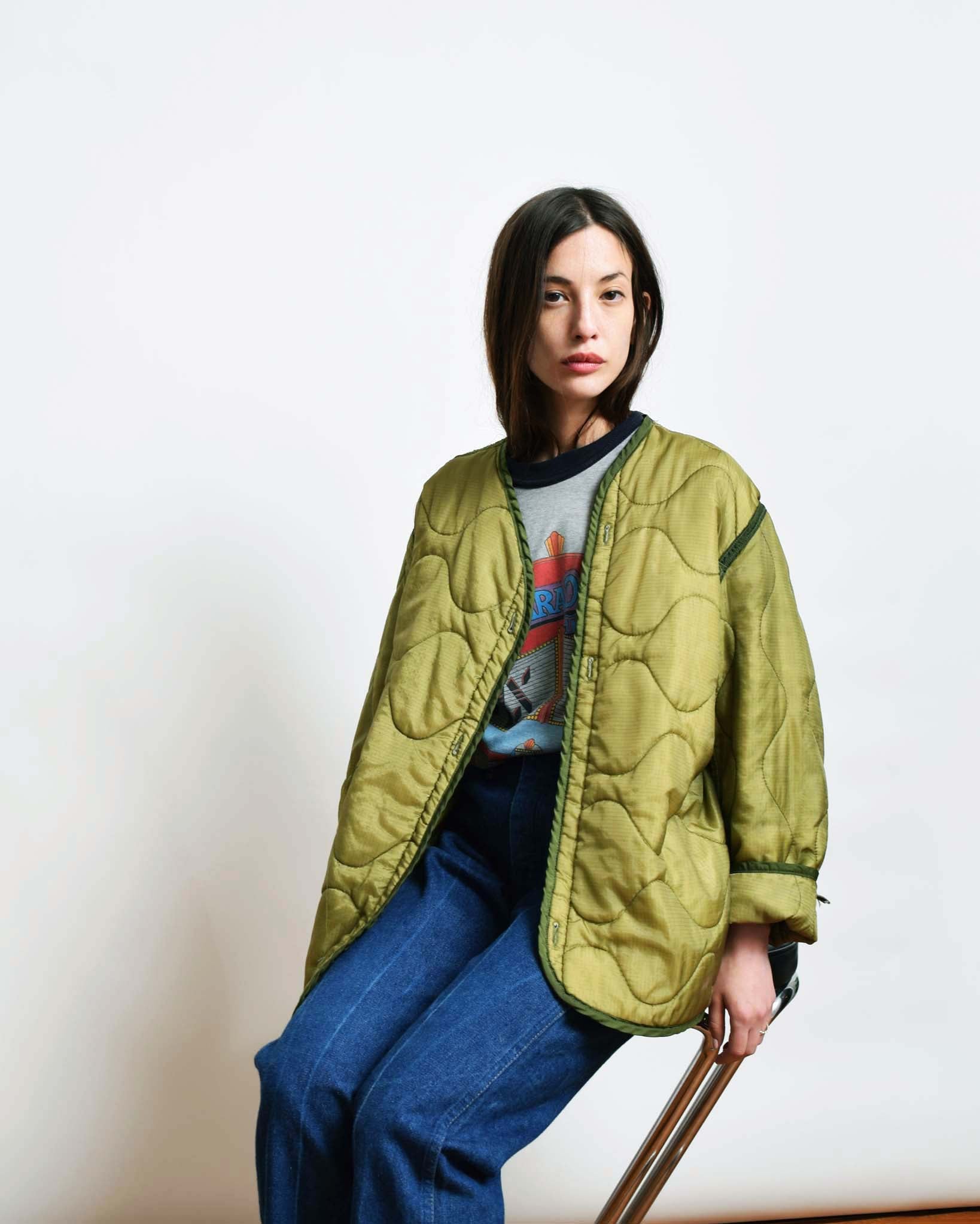 Vintage Army Liner Jacket – Narro