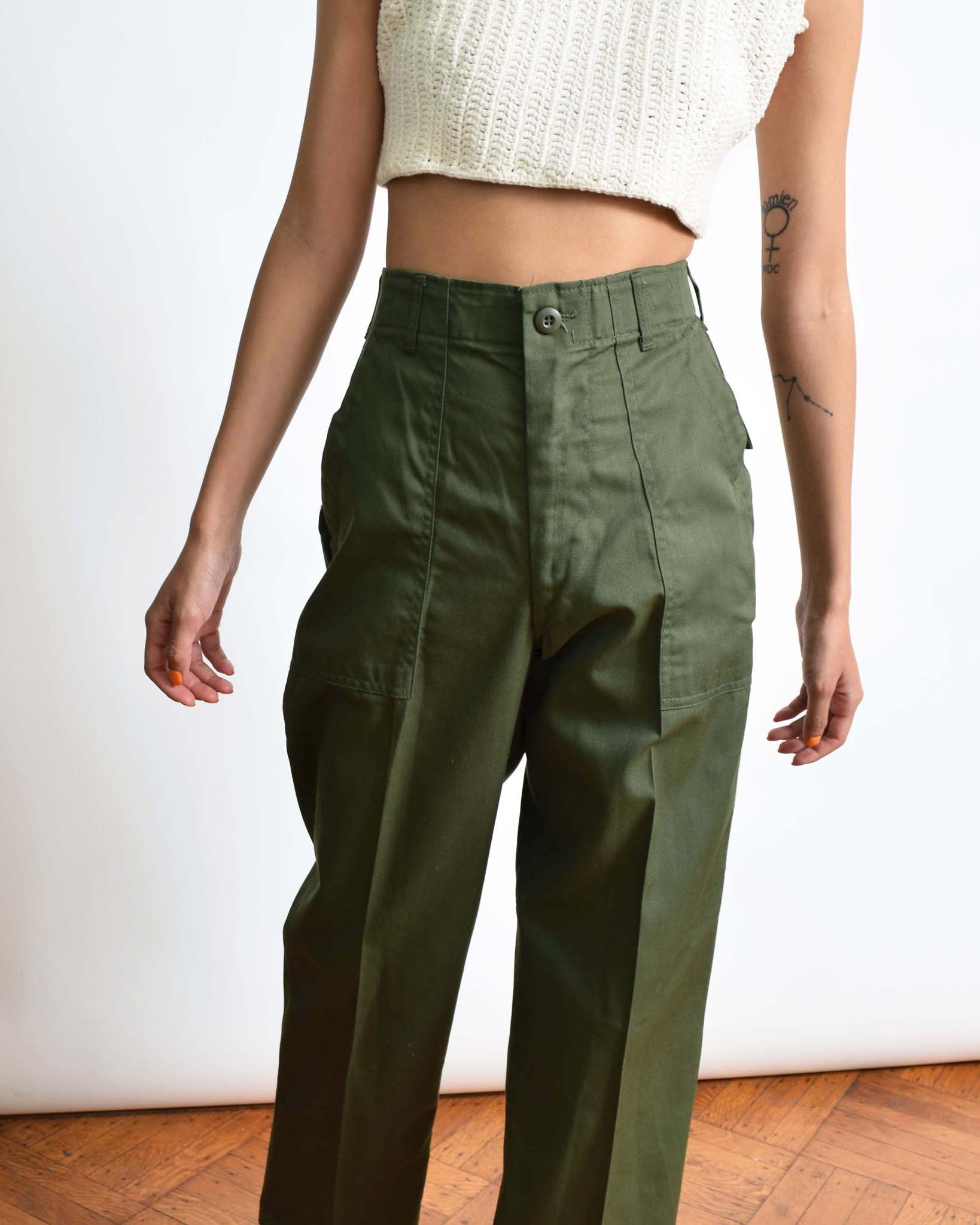 Vintage Army Trousers